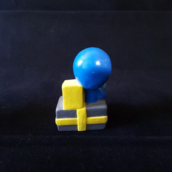 Vintage JWA Joan Walsh Anglund Lot of 3 Ceramic Christmas Ornaments 1979 Japan - Picture 4 of 11